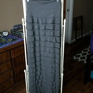 Ruffle maxi
